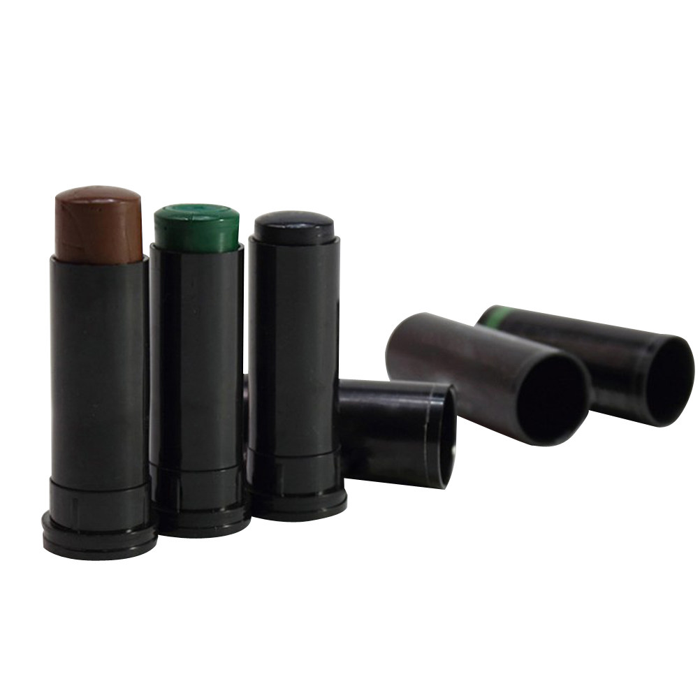 Camo Face Paint - ชุดสีเพ้นท์หน้าลายพราง 3 แท่ง ไร้กลิ่น อ่อนโยนต่อผิว ทนเหงื่อและฝน