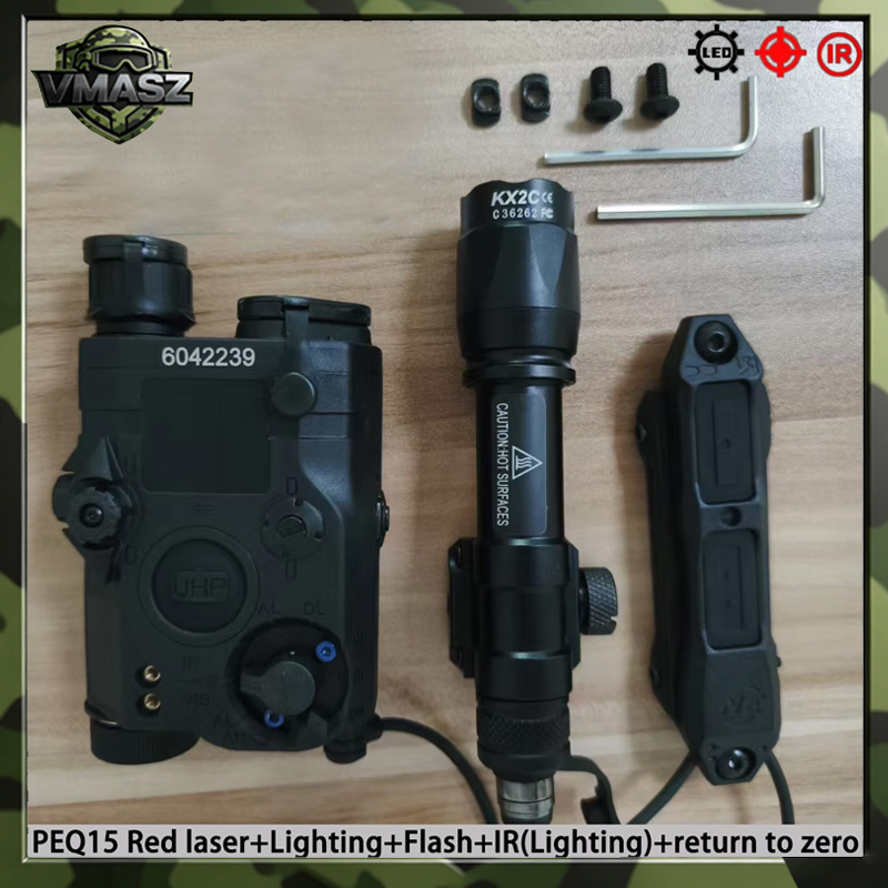Trail Camera Infrared - Element Tactical PEQ-15 ไฟเลเซอร์สีแดง-เขียว อินฟราเรด IR