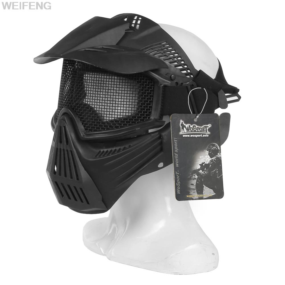 หน้ากากยุทธวิธี Full Face ตาข่ - Camo Face Paint บทวิจารณ์และราคา