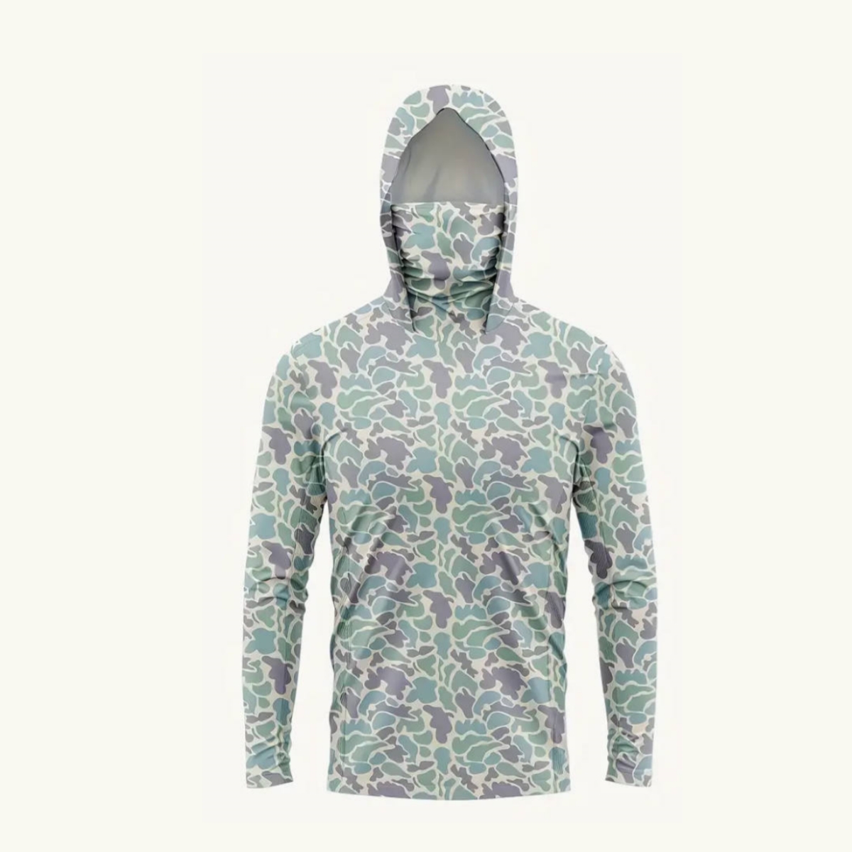 เสื้อฮู้ดดี้กันแดดสำหรับผู้ชาย - Outdoor Hunting Prints บทวิจารณ์และราคา